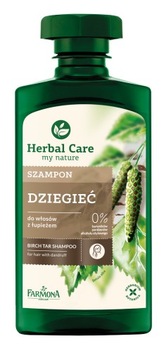 FARMONA HERBAL Szampon dziegieć przeciwłupieżowy