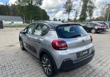 Citroen C3 III Hatchback Facelifting 1.2 PureTech 83KM 2022 Citroen C3 1.2B 83KM 2022r. Salon Polska F-Vat 23 1.2 Benzyna 83KM, zdjęcie 4