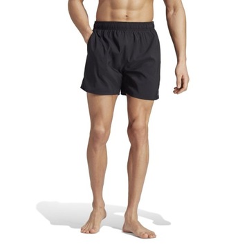Spodenki kąpielowe męskie adidas Solid CLX czarne - IA5390