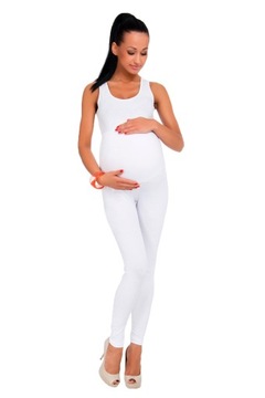 LEGGINSY CIĄŻOWE GETRY PANEL KIESZEŃ LCK S