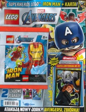 LEGO AVENGERS nr 5/2024 + IRON MAN