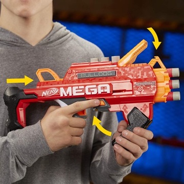 NERF N-STRIKE ПУСКОВАЯ ПУЧКА МЕГА БУЛЬДОГ E2657