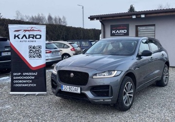 Jaguar F-Pace SUV 2.0 i4D 180KM 2016 Jaguar F-Pace Samochod z gwarancja 2.0 Diesel 180KM