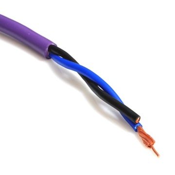 KABEL GŁOŚNIKOWY CU OFC 4N 2x2,5mm2 MELODIKA MDC2250 PURPLE RAIN 1mb