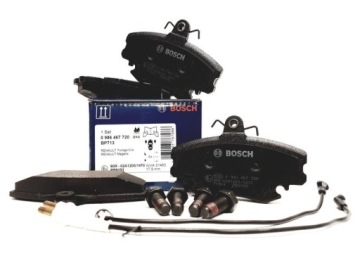 ПЕРЕДНИЕ ДИСКИ+колодки BOSCH RENAULT CLIO II KANGOO