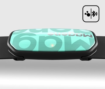 Sensor tętna pulsometr MAGENE H603 ant+ Bluetooth niebieski