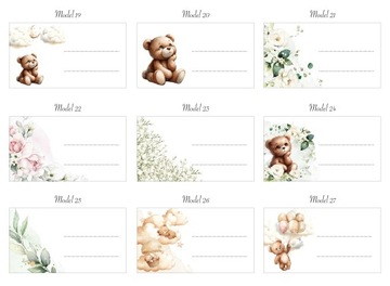 Настольные украшения на крещение дня рождения годовалого ребенка 10 шт.