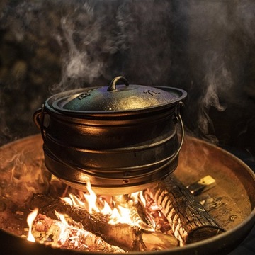 СТОЯЩАЯ ПОДВЕСНАЯ ЧУГУННАЯ ОХОТНИЧЬЯ МОБИЛЬКА, 7Л