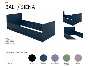 Комплект молодежной мебели SIENA, кровать, шкаф, много цветов