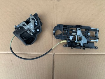 ZAMEK DRZWI TYŁ LEWY BMW F10 F11 7229459 KASETA SPRAWNY ORYGINAŁ