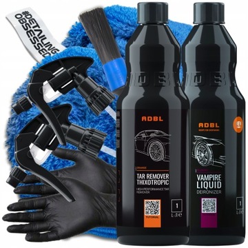 ADBL TAR REMOVER THIXOTROPIC do usuwania smoły i kleju 1L + Vampire Liquid