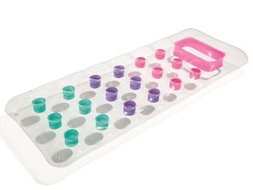 Materac dmuchany plażowy do pływania leżak 188x71