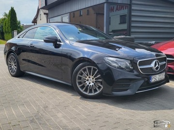 Mercedes Klasa E W213 Coupe 2.0 220d 194KM 2018 Mercedes-Benz Klasa E E220d 194KM 2018r 169Tys KmAmg-Line Multibeam Bezwyp, zdjęcie 2