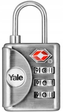 YALE KŁÓDKA SZYFROWA YTP1/32 DO WALIZKI USA TSA