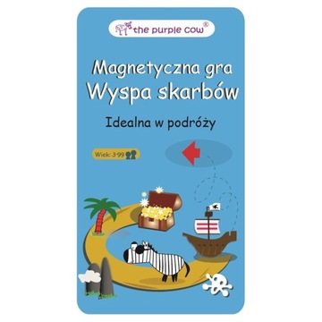 Gra magnetyczna The Purple Cow Wyspa Skarbów