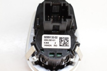 BMW 2 F46 2016 LHD MOTOR ZAPALOVÁNÍ START STOP PŘEPÍNAČ TLAČÍTKO 9289135