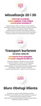 Рекламный светодиодный короб Dibond LUX ECONOMY 100х50см