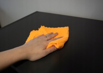 ТКАНЬ ИЗ МИКРОФИБРЫ ТКАНЬ ДЛЯ ЧИСТКИ Мягкая Тряпка для уборки, 4 шт.