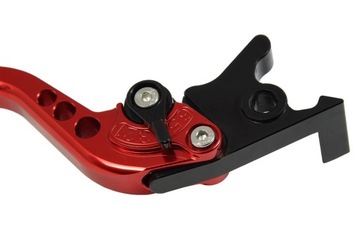 KRÓTKIE KLAMKI MANETKI GRIPY 22 mm motocykl czarne