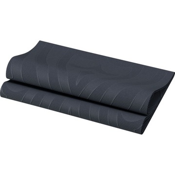 SERWETKI FLIZELINOWE DUNI Elegance Czarne 40 szt
