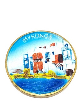 MAGNES MAGNEZ LODÓWKĘ PIĘKNY MYKONOS GRECJA