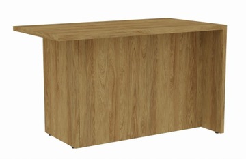 Wyspa kuchenna gotowa wyspa do kuchni 140 cm Dąb Hikora
