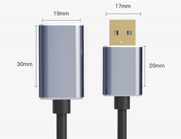 Удлинительный кабель USB 3.0 Удлинительный кабель длиной 3 м