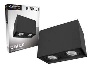 Oprawa Natynkowa GU10 Halogenowa Tuba LED sufitowa