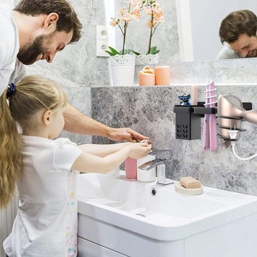 Подставка для фена и выпрямителя Настенный органайзер