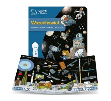 Czytaj z Albikiem książka interaktywna WSZECHŚWIAT