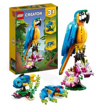 LEGO Creator 3 w 1 31136 Egzotyczna papuga 3w1