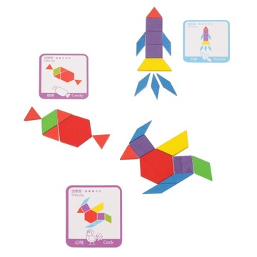 LT297 ПАЗЛ МОНТЕССОРИ ДЕРЕВЯННЫЙ ПАЗЛ 155 EL