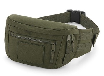 SASZETKA NERKA WOJSKOWA TAKTYCZNA XXL TORBA BIODROWA MOLLE zieleń militarna