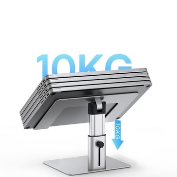 Подставка для ноутбука Baseus 11–17 дюймов, регулируемая (серебристая)