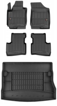 Set 3D Koberce a rohož do kufru Kia Ceed 1 Hb 2006-2012