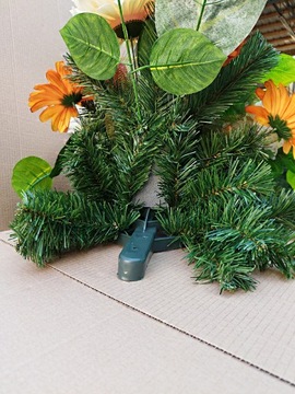 ИСКУССТВЕННАЯ ФЛОРИСТИКА ФОН-ОСНОВА ДЛЯ РАШ, ВЕНКА, КРЕМОВОГО - 60 х 50 см