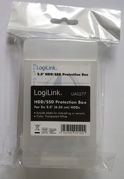 Защитный корпус BOX для двух 2,5-дюймовых накопителей Logilink