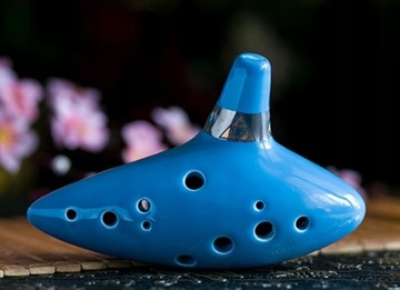 Керамическая флейта-флейта Alto C Zelda Ocarina с 12 отверстиями