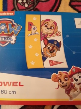 Полотенце детское PAW PATROL 100% хлопок 40 х 60 см