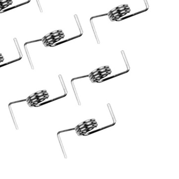 10 sztuk Zaciski sprężynowe koła kołowrotka bębnowego Zmodyfikowane sprężyny skrętne 3 mm