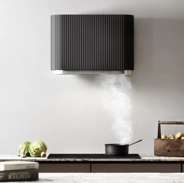 Okap przyścienny Ciarko Design Mono Zielony 80 cm sterowany gestem + pilot