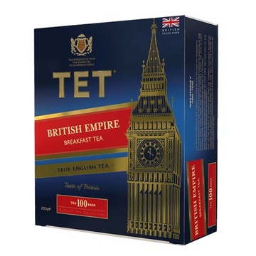 HERBATA CZARNA TET BRITISH EMPIRE 100 TB