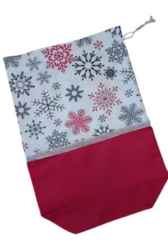 EKO worek na prezenty . handmade 100% bawełna