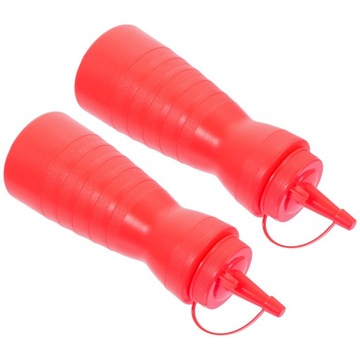 Squeeze Sauce Bottle Empty Squirt Bottles 2 Pcs