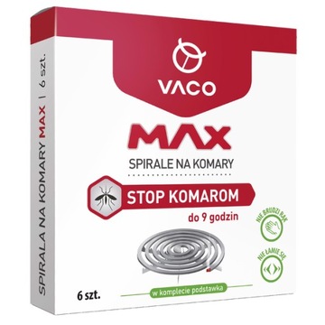 Vaco spirale na komar 6 szt - 1 opak.