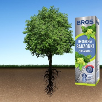 BROS ROOTS WOODEN SETTINGS АГЕНТ ДЛЯ КОРЕНЕНИЯ, СТИМУЛИРУЮЩИЙ РОСТ КОРНЕЙ, 50 Г