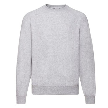 BLUZA RAGLAN CLASSIC FRUIT OF THE LOOM h. grey XL