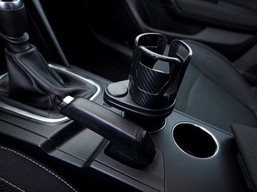 РАСШИРЯЕМЫЙ ДЕРЖАТЕЛЬ НАПИТКОВ ДЛЯ КОНСОЛИ С ДВУМЯ ЧАШКАМИ