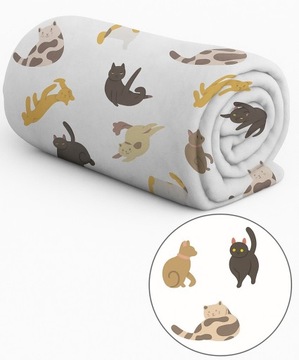 MIĘKKI KOCYK POLAROWY PIES 70X90CM PLED ANIMALS KOC NARZUTA MATA LEGOWISKO