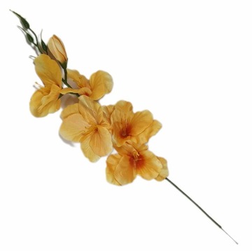 Gladiolus Twig ИСКУССТВЕННЫЕ ЦВЕТЫ Gladiolus WHITE 52см белая гладиолуса